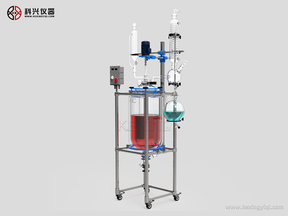 雙層玻璃反應釜 雙層玻璃反應釜